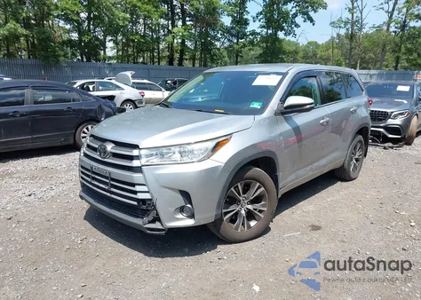 2018 Toyota Highlander Le Plus from USA, damaged, VIN 5TDBZRFH5JS908264